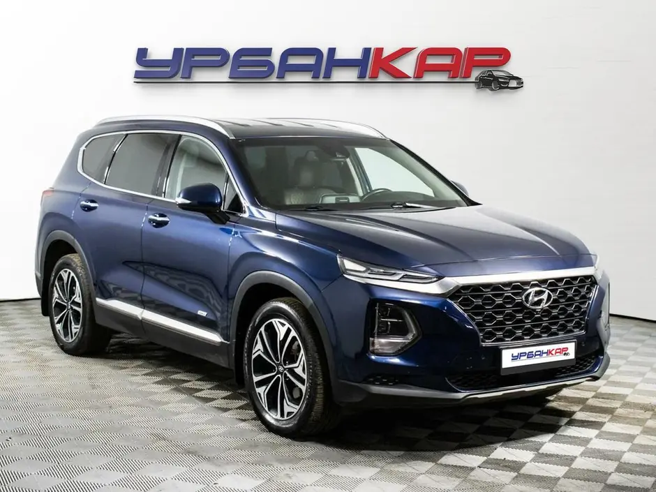 Hyundai Santa Fe, 2018 г.