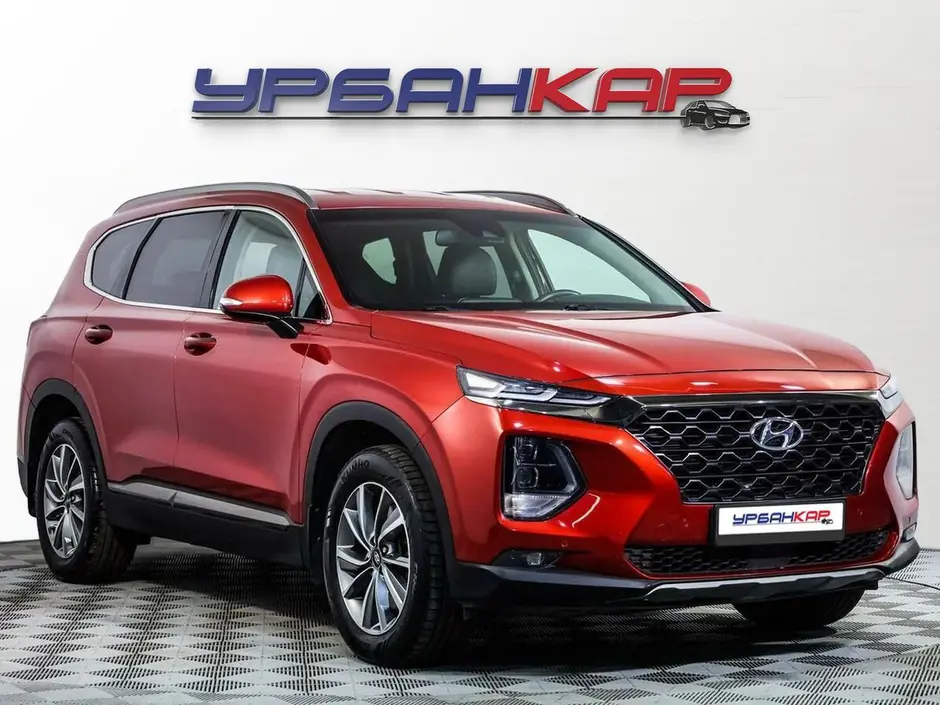 Hyundai Santa Fe, 2019 г.